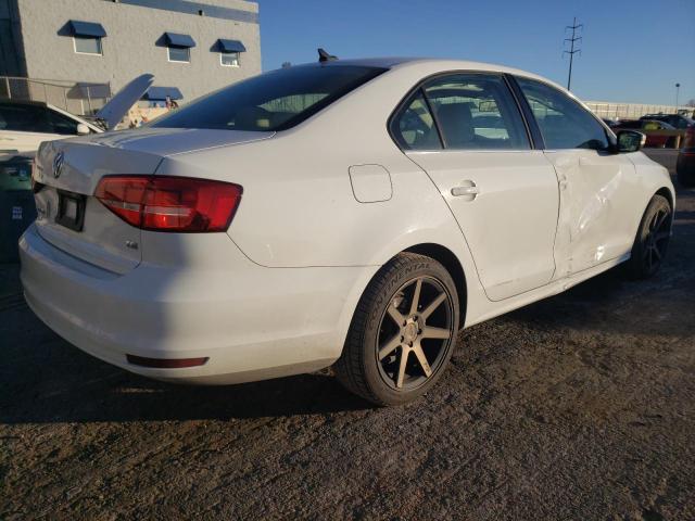 3VWD17AJ7FM349917 - 2015 VOLKSWAGEN JETTA SE WHITE photo 3