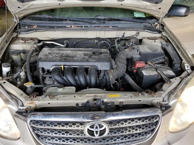 2T1BR30E75C334132 - 2005 TOYOTA COROLLA CE GOLD photo 11