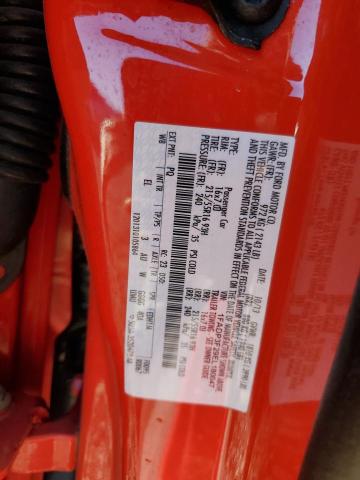 1FADP3F29EL180047 - 2014 FORD FOCUS SE RED photo 12