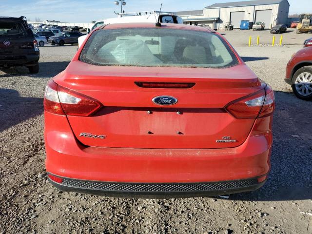 1FADP3F29EL180047 - 2014 FORD FOCUS SE RED photo 6