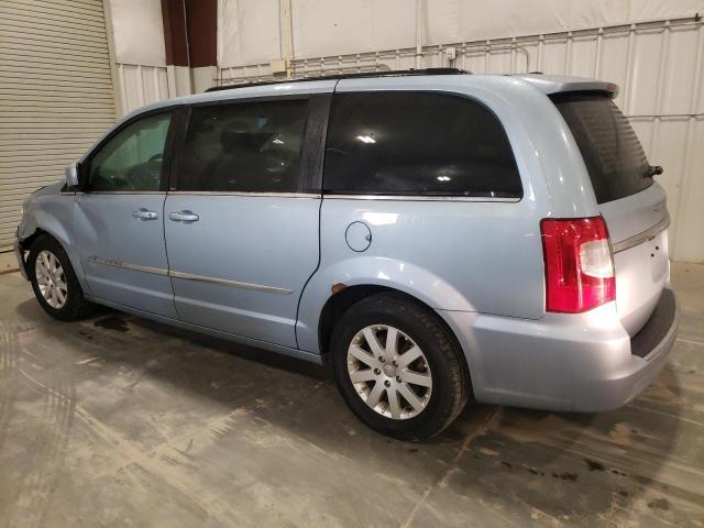 2C4RC1BG0DR573250 - 2013 CHRYSLER TOWN & COU TOURING BLUE photo 2