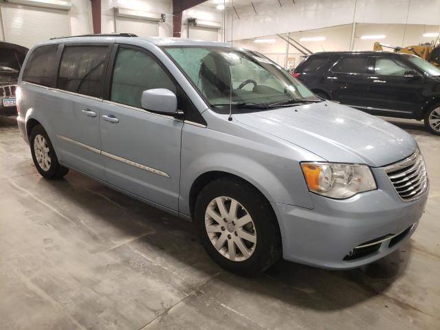 2C4RC1BG0DR573250 - 2013 CHRYSLER TOWN & COU TOURING BLUE photo 4