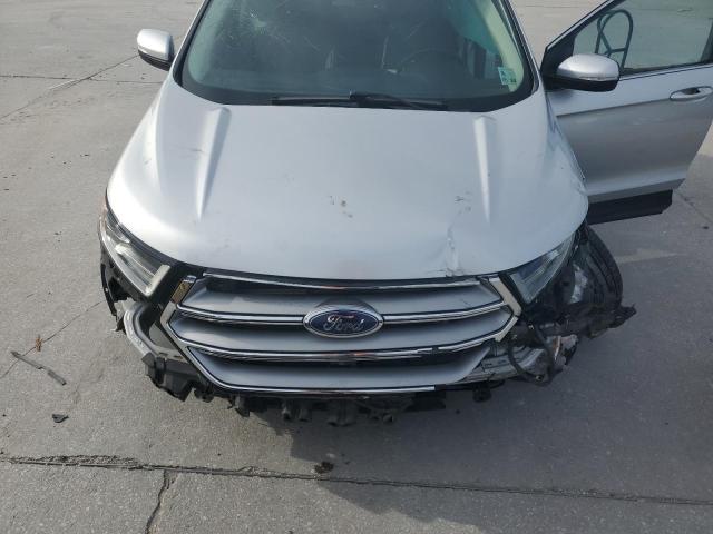 2FMPK3J82GBC49600 - 2016 FORD EDGE SEL SILVER photo 12