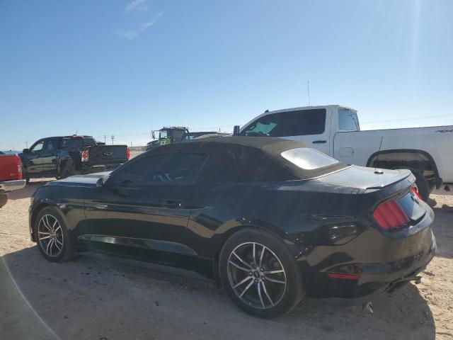 1FATP8UH1H5254635 - 2017 FORD MUSTANG BLACK photo 2