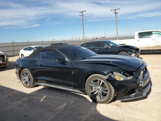 1FATP8UH1H5254635 - 2017 FORD MUSTANG BLACK photo 4