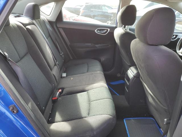 3N1AB7AP6FY329502 - 2015 NISSAN SENTRA S BLUE photo 10