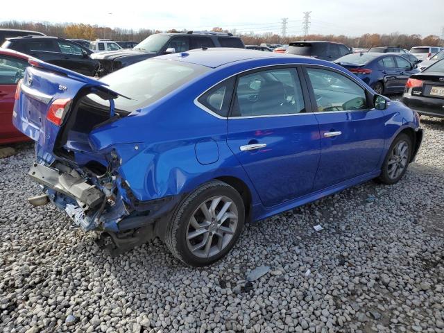 3N1AB7AP6FY329502 - 2015 NISSAN SENTRA S BLUE photo 3