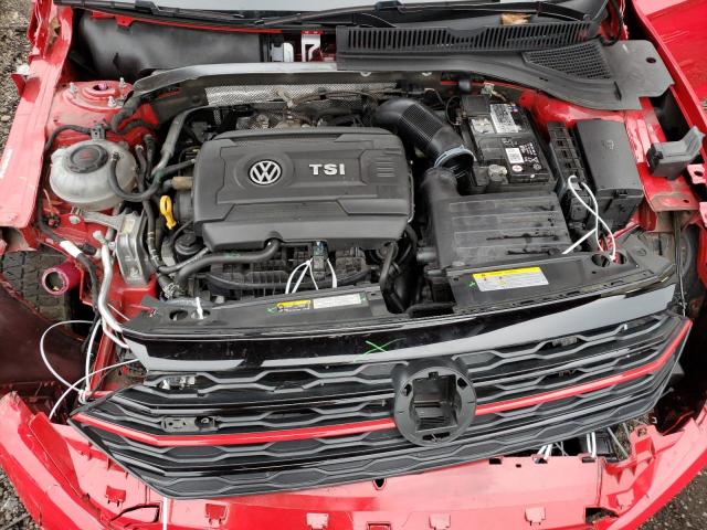 3VW6T7BU2MM019465 - 2021 VOLKSWAGEN JETTA GLI RED photo 11