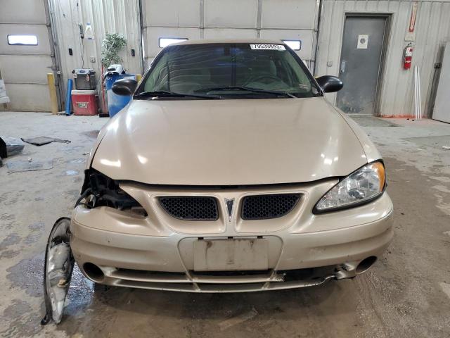 1G2NF52E03C287468 - 2003 PONTIAC GRAND AM SE1 GOLD photo 5