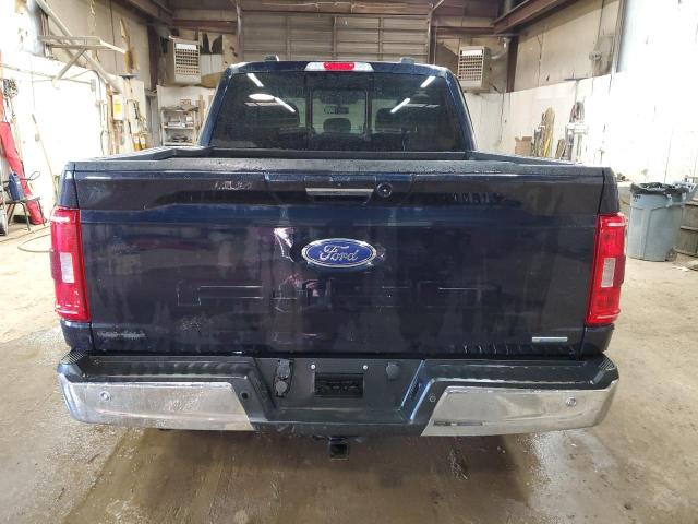 1FTEW1EP4MFA00909 - 2021 FORD F150 SUPERCREW BLUE photo 6