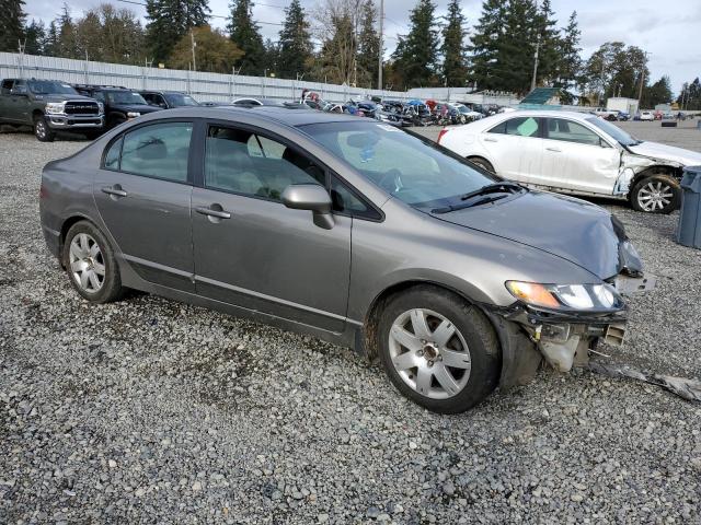 1HGFA16887L073508 - 2007 HONDA CIVIC EX GRAY photo 4