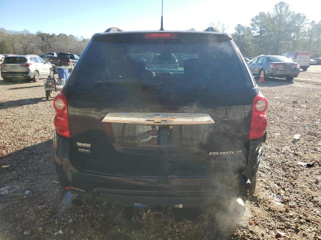 2GNFLDE58C6154830 - 2012 CHEVROLET EQUINOX LT BLACK photo 6