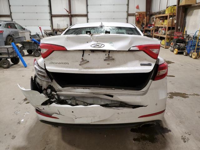 5NPE24AF5GH344799 - 2016 HYUNDAI SONATA SE WHITE photo 6