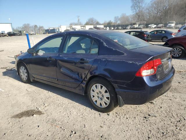 2HGFA16309H511717 - 2009 HONDA CIVIC VP BLUE photo 2