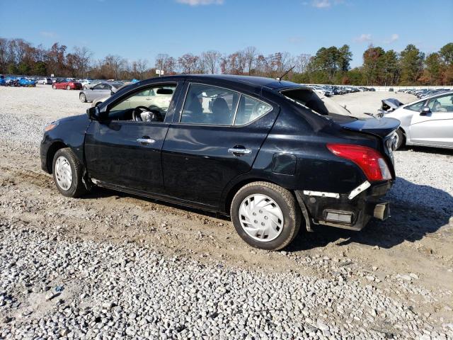 3N1CN7AP7KL845701 - 2019 NISSAN VERSA S BLACK photo 2