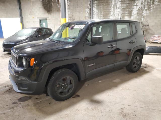 ZACCJBAB1JPH15208 - 2018 JEEP RENEGADE SPORT BLACK photo 1