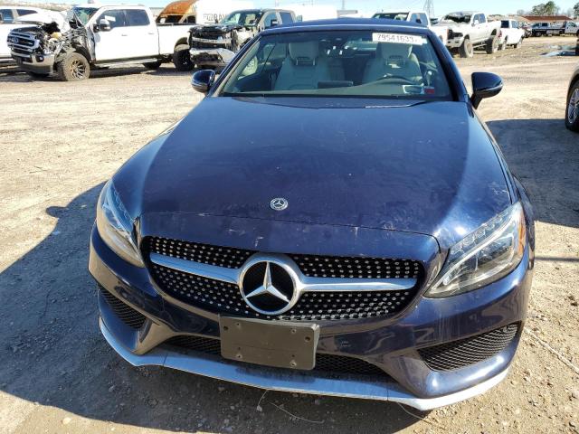 WDDWK4KB5JF672330 - 2018 MERCEDES-BENZ C 300 4MATIC BLUE photo 5