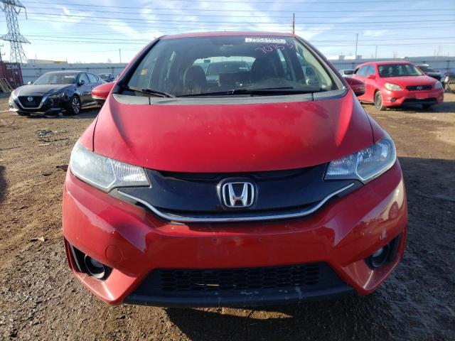 3HGGK5H88FM707533 - 2015 HONDA FIT EX RED photo 5