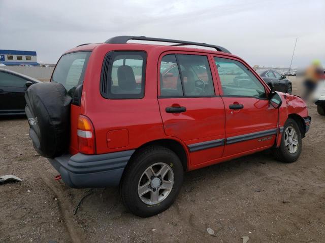 2CNBJ134846918646 - 2004 CHEVROLET TRACKER RED photo 3