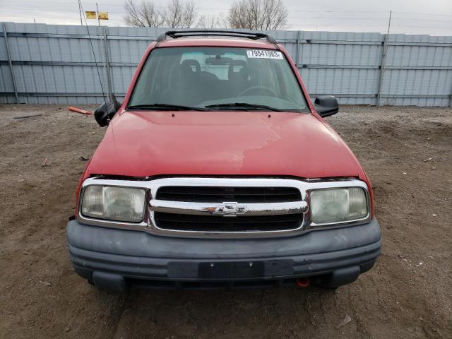 2CNBJ134846918646 - 2004 CHEVROLET TRACKER RED photo 5