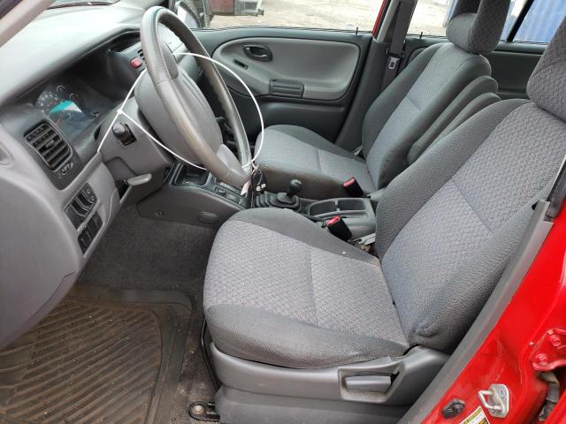 2CNBJ134846918646 - 2004 CHEVROLET TRACKER RED photo 7