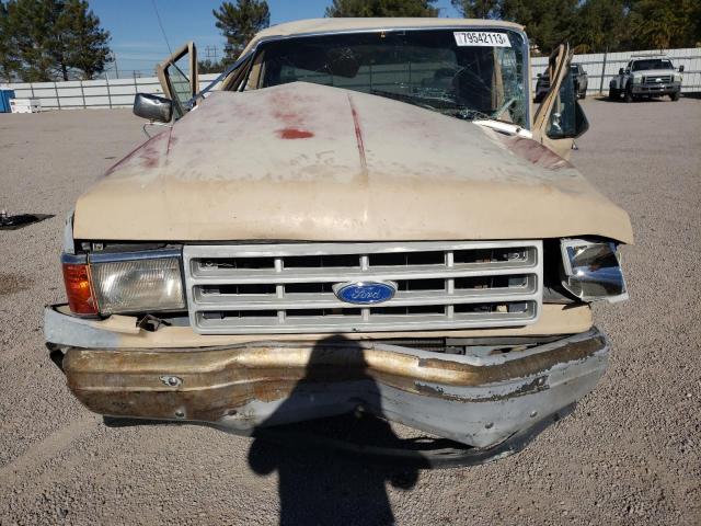 1FTEX15H3KKA03116 - 1989 FORD F150 BEIGE photo 5