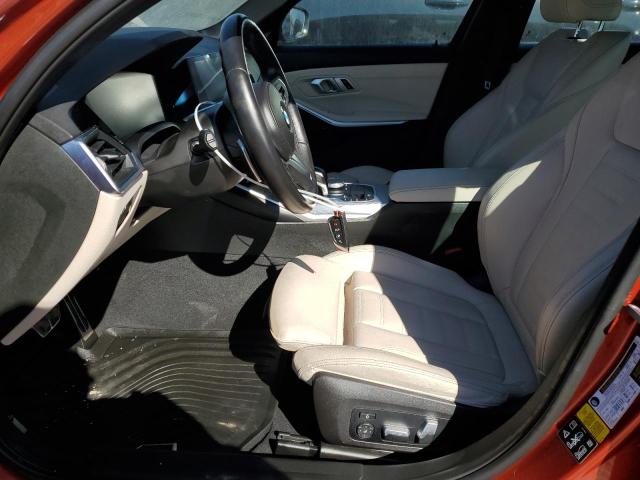 3MW5U9J06N8C34554 - 2022 BMW M340XI ORANGE photo 7