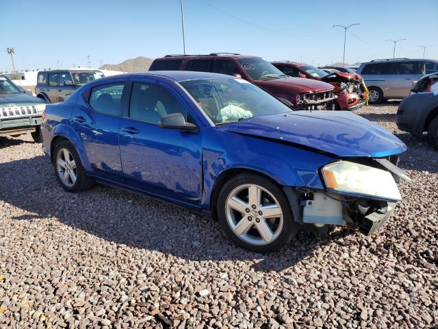 1C3CDZAB3DN551672 - 2013 DODGE AVENGER SE BLUE photo 4