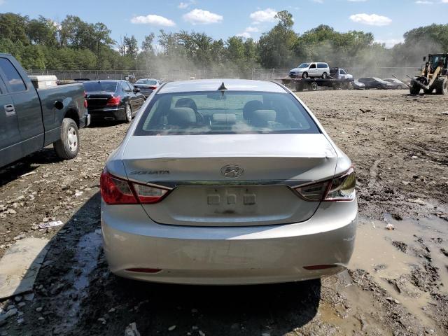 5NPEB4AC7DH504487 - 2013 HYUNDAI SONATA GLS SILVER photo 6