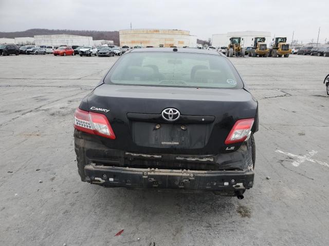 4T1BF3EK8BU172299 - 2011 TOYOTA CAMRY BASE BLACK photo 6