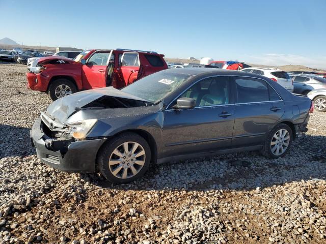 1HGCM66327A008340 - 2007 HONDA ACCORD LX GRAY photo 1