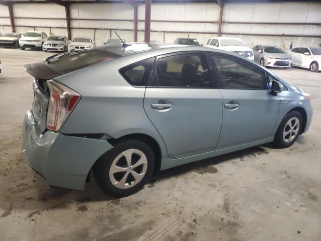 JTDKN3DU3C5503957 - 2012 TOYOTA PRIUS BLUE photo 3