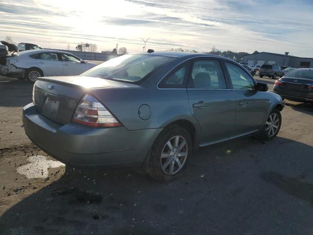 1FAHP24W88G133736 - 2008 FORD TAURUS SEL TEAL photo 3