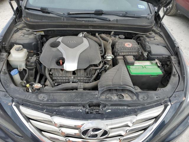 5NPEC4AB9DH780951 - 2013 HYUNDAI SONATA SE BLUE photo 11