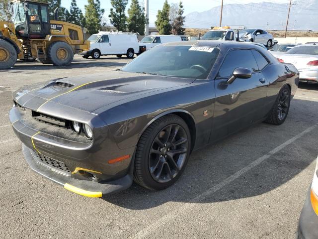 2C3CDZFJ1MH587160 - 2021 DODGE CHALLENGER R/T SCAT PACK GRAY photo 1