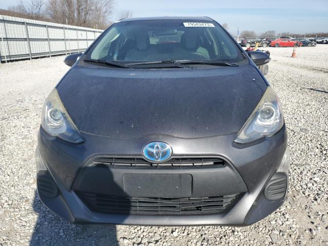 JTDKDTB3XG1130121 - 2016 TOYOTA PRIUS C CHARCOAL photo 5