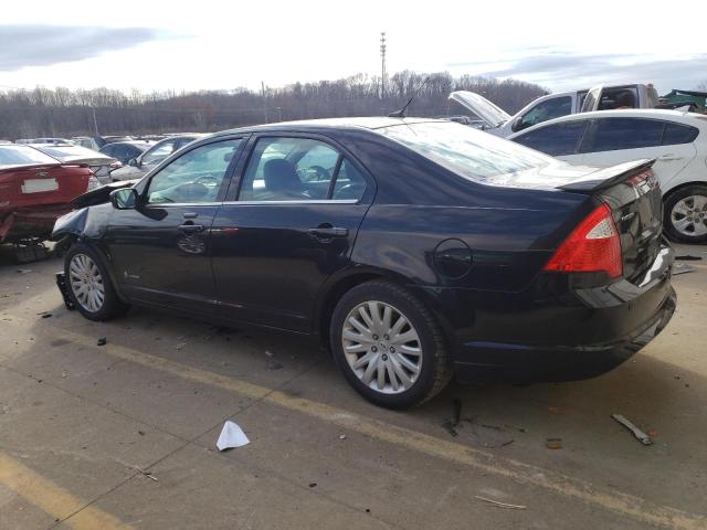 3FADP0L38AR144745 - 2010 FORD FUSION HYBRID BLACK photo 2