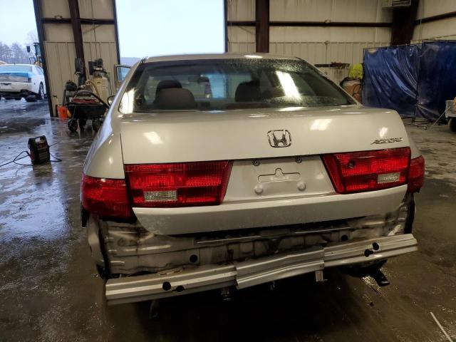 1HGCM66325A040038 - 2005 HONDA ACCORD LX SILVER photo 6