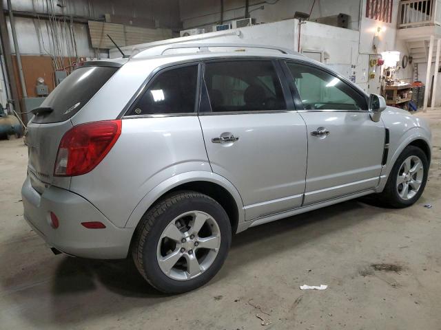 3GNAL3EK0ES644287 - 2014 CHEVROLET CAPTIVA LT SILVER photo 3