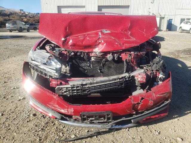 1HGCT2A82HA005342 - 2017 HONDA ACCORD EXL RED photo 5