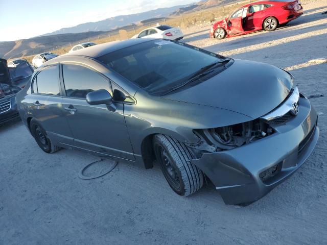 19XFA165X9E021782 - 2009 HONDA CIVIC LX CHARCOAL photo 4