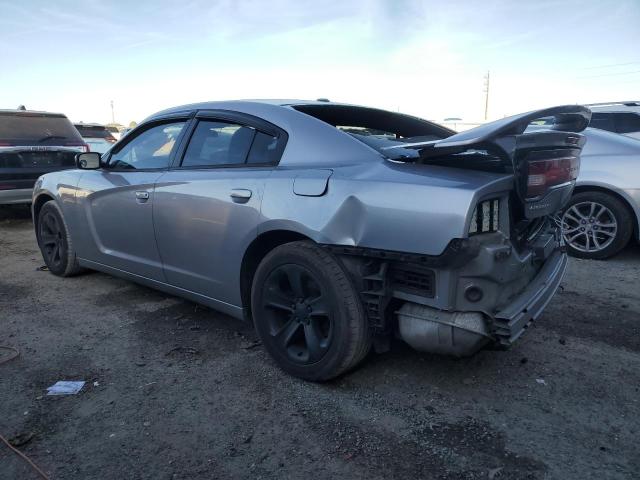 2C3CDXBG2EH187575 - 2014 DODGE CHARGER SE SILVER photo 2