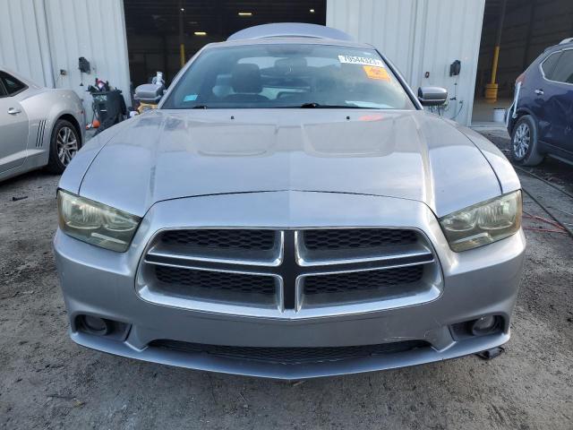 2C3CDXBG2EH187575 - 2014 DODGE CHARGER SE SILVER photo 5