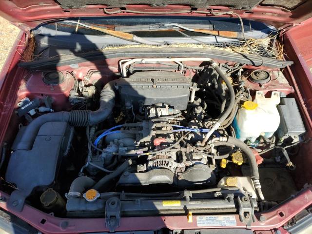 JF1SG65694H747906 - 2004 SUBARU FORESTER 2.5XS Каштановый фото 11