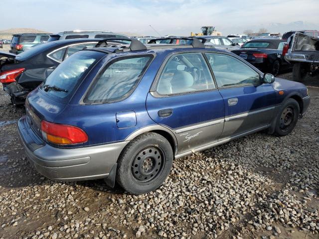 JF1GF4851VH800339 - 1997 SUBARU IMPREZA OUTBACK BLUE photo 3