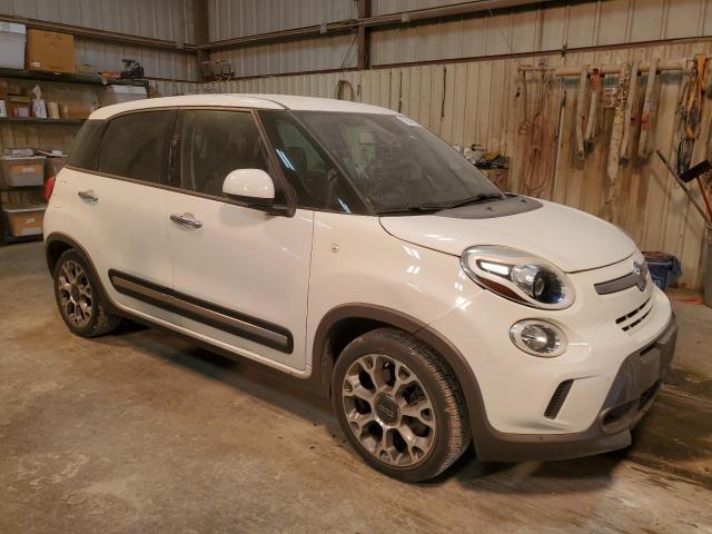 ZFBCFADH0EZ007795 - 2014 FIAT 500L TREKKING WHITE photo 4