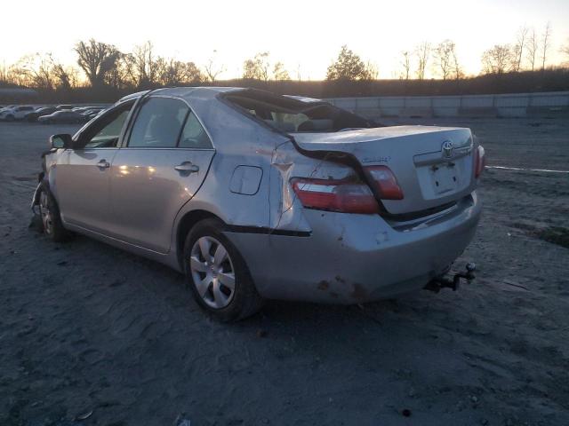 4T1BE46K87U051156 - 2007 TOYOTA CAMRY CE SILVER photo 2