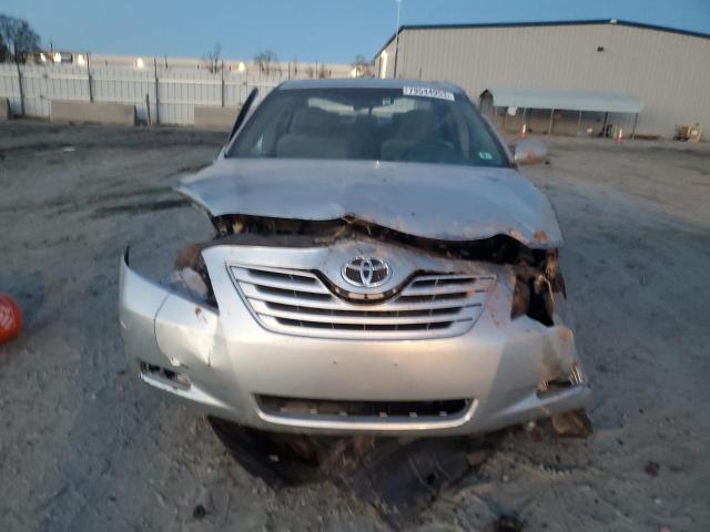 4T1BE46K87U051156 - 2007 TOYOTA CAMRY CE SILVER photo 5