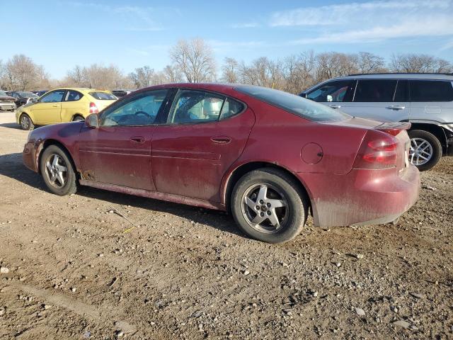 2G2WS522541107236 - 2004 PONTIAC GRAND PRIX GT2 მუქწითელი ფოტო 2