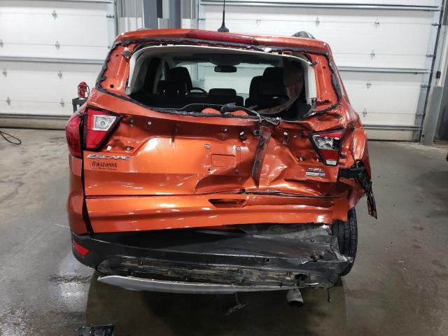 1FMCU9HD0KUB86451 - 2019 FORD ESCAPE SEL ORANGE photo 6